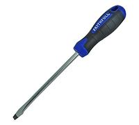 Faithfull Soft Grip Screwdriver Flared Slotted Tip 8.0 X 150Mm