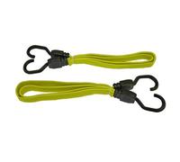 Faithfull Flat Bungee Cords Yellow (91Cm (36In) Yellow)