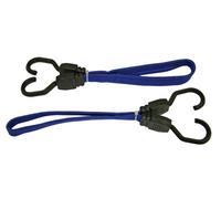 Faithfull Flat Bungee Flat Cord 46Cm 18In Blue 2 Piece Faitdbung18