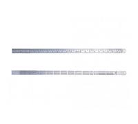 Faithfull Flexible Stainless Steel Rules Multi Colour (600mm X 25mm X 1.30mm)