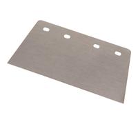 Faithfull Floor Scraper Blade 4 Hole Heavy-Duty 200mm (8in) FAIFSHD8B