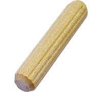Faithfull Fluted Wood Dowels 10mm 40mm Pack of 35
