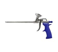 Faithfull Foam Spurt Gun, Stainless Steel Barrel & Needle, Sealant Dispensing Spray Applicator