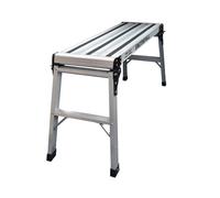 Faithfull FAISTEPUP3 Fold Away Step Up Aluminium L100 x H52 x W30cm