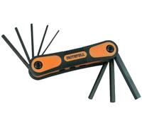 Faithfull Folding Hexagon Key Set - 8 Metric (1.5-8mm) - FAIHKSF8M - Hex Key Set