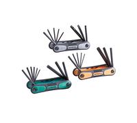 Faithfull Folding Hexagonal Key Set, 3 Piece - XMS23HEXKEY3