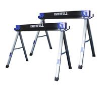Faithfull FAISH1055 Folding Saw Horse - Pair