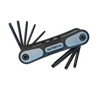 Faithfull Folding Star Key Set Of 8 (Tx9-Tx40) Multi Colour (One Size)