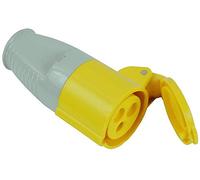 Faithfull FPPCOUP110 110v Coupling Socket 16A For 110v Trailing Leads