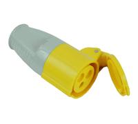 Faithfull FPPCOUP110 110v Coupling Socket 16A For 110v Trailing Leads