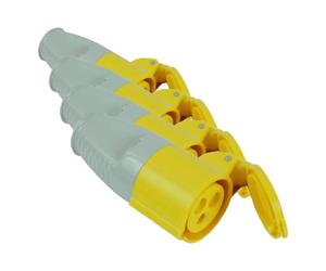 Faithfull FPPCOUP110 110v Coupling Socket 16A for 110v Trailing Leads (Pack of 4)