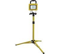 Faithfull FPPSL202000 20W LED Site Light with Tripod Mains Powered 2000Lm - 240V 2.5M Cable