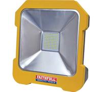Faithfull FPPSLTL20L LED Task Light Low Voltage 110V 20W. With Power Take Off and Linkable Up To 15 Units