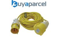 Faithfull FPPTL1432AMP 14 Metre L/V Trailing Lead Extension Lead 110V 25A 2.5mm Cable