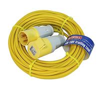 Faithfull Power Plus GP52+EZ54 Trailing Lead 110V 16A 1.5Mm Cable 14M