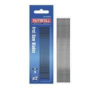 Faithfull FAIFSB16 Fretsaw Blades 130mm (5in) 16tpi (Pack of 12)