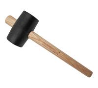 Faithfull FSC Black Rubber Mallet 450g