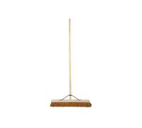 Faithfull FSC Soft Coco Broom 600mm 24in with Stay Eco-Friendly FAIBCOCO24A