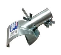 Faithfull Galvanised Socket For Saddleback Broom Galvanised (One Size)