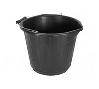 Faithfull General-Purpose Bucket 14 Litre (3 Gallon) - Black Multi Colour (One Size)