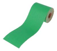 Faithfull Green Aluminium Oxide Sanding Roll 115mm 5m 80g