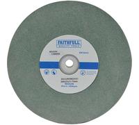 Faithfull FAIGW20025GG General Purpose Grinding Wheel 200mm x 25mm Green Grit