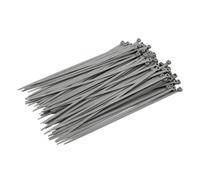 Faithfull Grey Nylon Cable Ties 4.8 x 250mm Pack of 100 Faithfull Grey