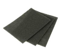 Faithfull Hand Sanding Pad FAIAHPGREY 230 x 150mm Ultra Fine Grey Pack of 10
