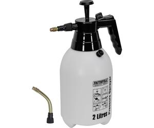 Faithfull Handheld Garden Pressure Sprayer - 2 Litre Capacity Garden Spray Pu