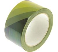 Faithfull Hazard Warning Safety Tape Black / Yellow 50mm 33m