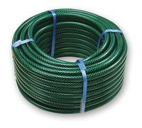 Faithfull heavy duty 1/2" 12.5mm pvc reinforced garden water hose 15m 30m or 50m