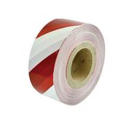 Faithfull Heavy-duty Barrier Tape Red & White 70mm X 250m