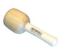 Faithfull Heavy-Duty Carverfts Mallet Beech 90Mm