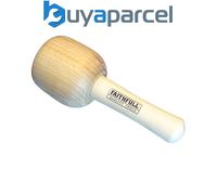 FAITHFULL 500g 1lb Carpenters Carvers Round Beech 90mm/3-1/2" Mallet, FAICM90HD