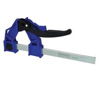 Faithfull FAILC160120 Lever Clamp (160mm 6 1/3in Capacity) and Spreader 120kg Clamping Force
