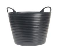 Faithfull Heavy-Duty Polyethylene Flex Tub 60 Litres Black FAIFLEX60B