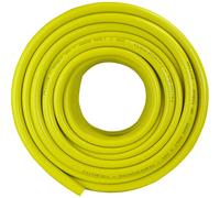 Faithfull Heavy-Duty Reinforced PVC Builders Hose 30M (98ft) 19mm (3/4in) Diameter - 24 Braid Fibre Mesh, Kink & Twist Resistant Hose Pipe