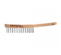 Faithfull Heavy-Duty Scratch Brush Multi Colour (Two Row)