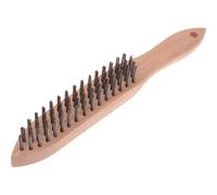 Faithfull Heavy Duty Scratch Wire Brush 4 Rows