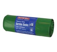 Faithfull Heavy-Duty Strong Garden Sacks Pack of 10