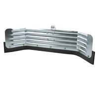 Faithfull Heavy-Duty Yard Squeegee 26in (660mm) - Winged Head, CRC Steel, Rubber Blade - Cleaning & Clearing Hand Tool for Agricultural, Industrial & Outdoor Environments