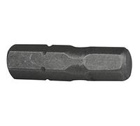 Faithfull Hex 3 S2 Grade Steel Screwdriver Bits x 25mm Pack of 3