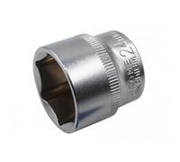 Faithfull Hex Sockets, 3/8In Drive Multi Colour (24mm)