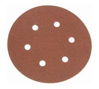 Faithfull Hook & Loop Sanding Disc DID2 Holed 150mm x 60G (Pack 25)