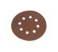 Faithfull Hook & Loop Sanding Disc Did3 Holed 125mm Coarse Pack 5 Faiadhl125C