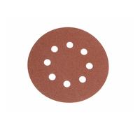 Faithfull Hook & Loop Sanding Disc DID3 Holed 125mm x 40G (Pack 25)