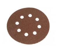 Faithfull Hook & Loop Sanding Discs, Did3 Multi Colour (80G (Pack 5))