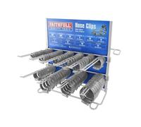 Faithfull Hose Clip Display 100 Piece