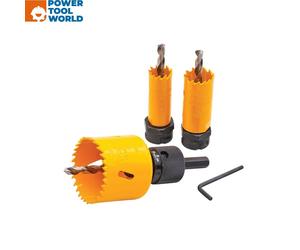 Faithfull HSAUQCSET Quick Change Holesaw Set x3 Pcs