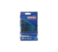 Faithfull Hss Drill Bit Set, Metric